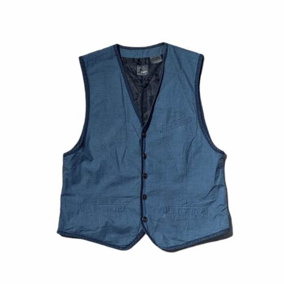 Vintage Blue Vest - Picture 1 of 2
